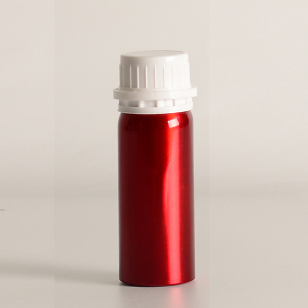 BB-100ML红色白塑盖铝瓶