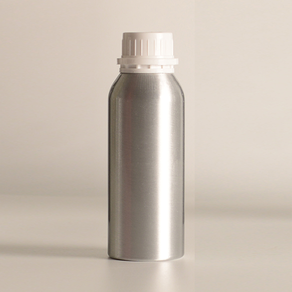 BC-250ML varnish white plastic cover aluminum bottle
